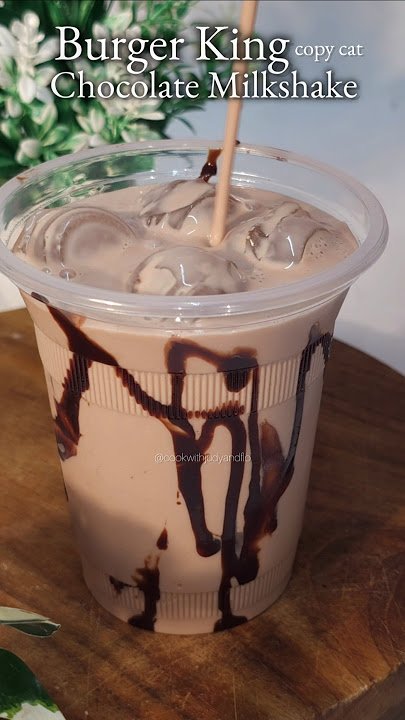 Buger Kingchocolate Oreo Shake
