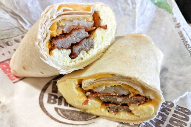 Buger Kingegg Normous Burrito Meals