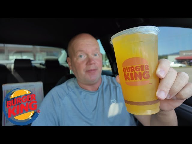 Buger Kingmango Peach Lemonade