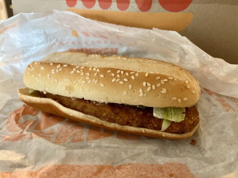 Buger Kingoriginal Chicken Sandwich