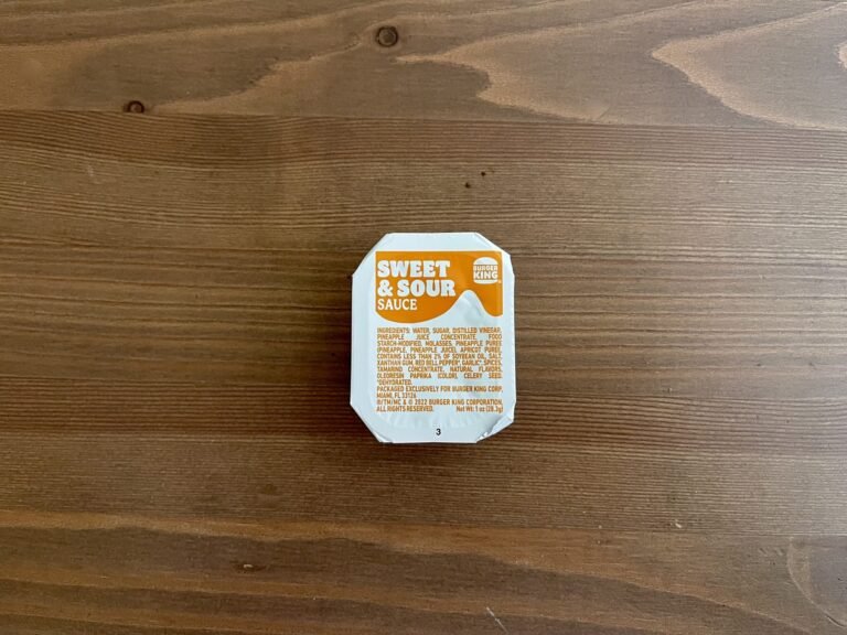 Buger Kingsweet And Sour Dipping Sauce