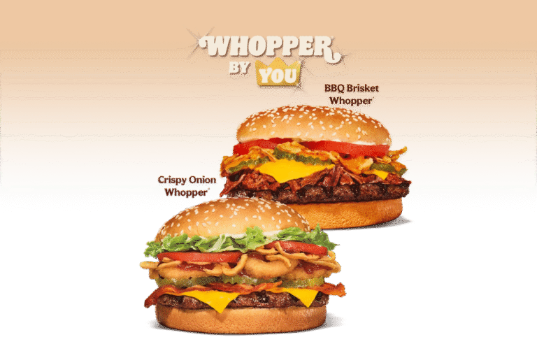 Burger King Sandwiches Menu